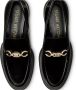 Stuart Weitzman Signature Loafer met Metallic Horsebit Detail Black Dames - Thumbnail 4