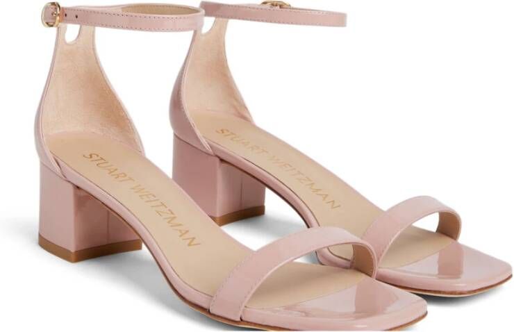 Stuart Weitzman Simplecurve 50 Sandal Roze Dames