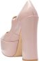 Stuart Weitzman Skyhigh 145 Mary Jane Platform Pump Roze Dames - Thumbnail 3