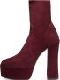 Stuart Weitzman SkyHigh 145 platformlaarzen Rood Dames - Thumbnail 4