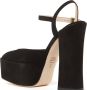 Stuart Weitzman Hoge Plateaupumps Black Dames - Thumbnail 2
