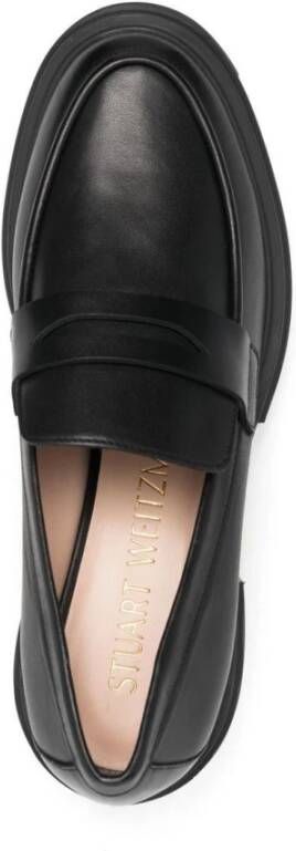 Stuart Weitzman Stijlvolle Loafer Haklaarzen Black Dames