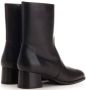 Stuart Weitzman Stijlvolle Leren Laarzen Black Dames - Thumbnail 3