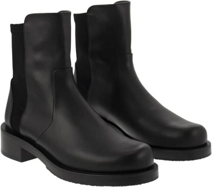 Stuart Weitzman Stoere Bootie Black Dames