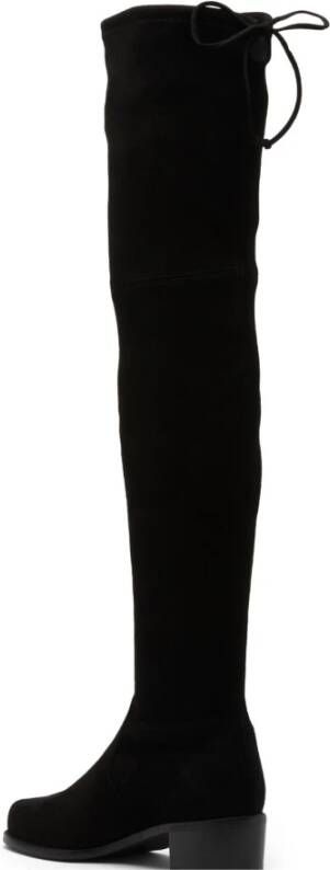 Stuart Weitzman Stoere Overknee Laarzen met Blokhak