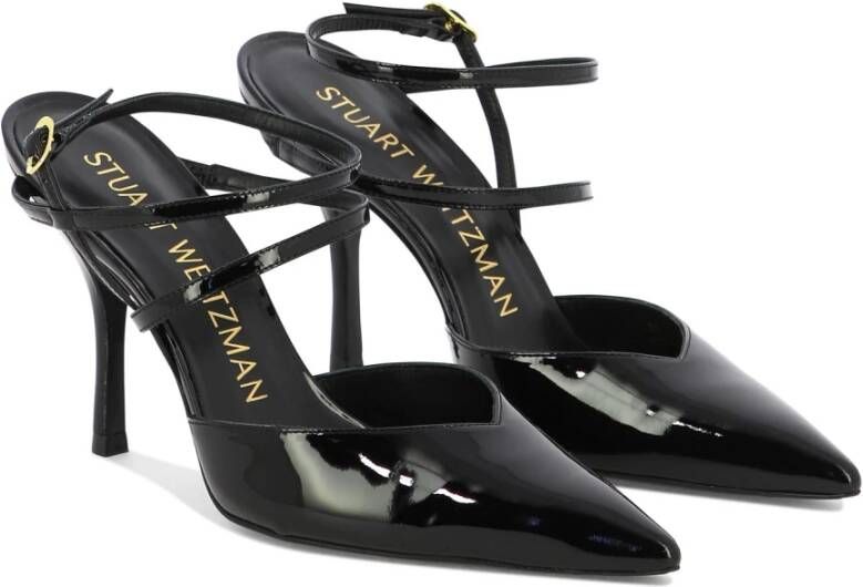 Stuart Weitzman Strapeze 100 Pumps Black Dames