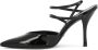Stuart Weitzman Lakbanden Stilettohak Pomp Black Dames - Thumbnail 3