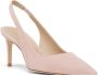 Stuart Weitzman Stijlvolle Suede Slingback Pump Beige Dames - Thumbnail 3