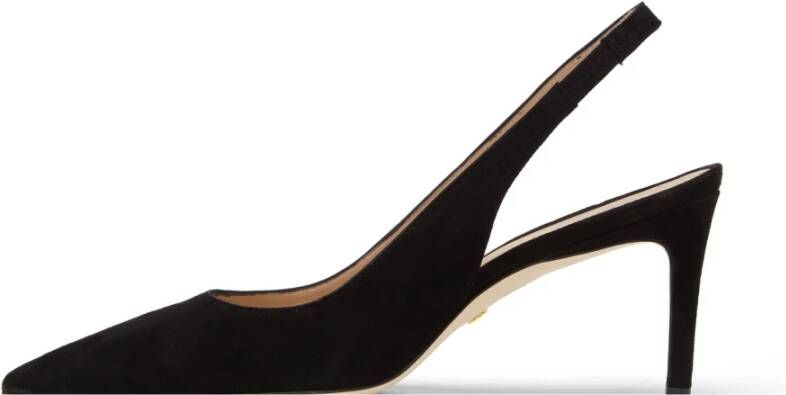 Stuart Weitzman Stuart 75 Slingback Pump Zwart Dames