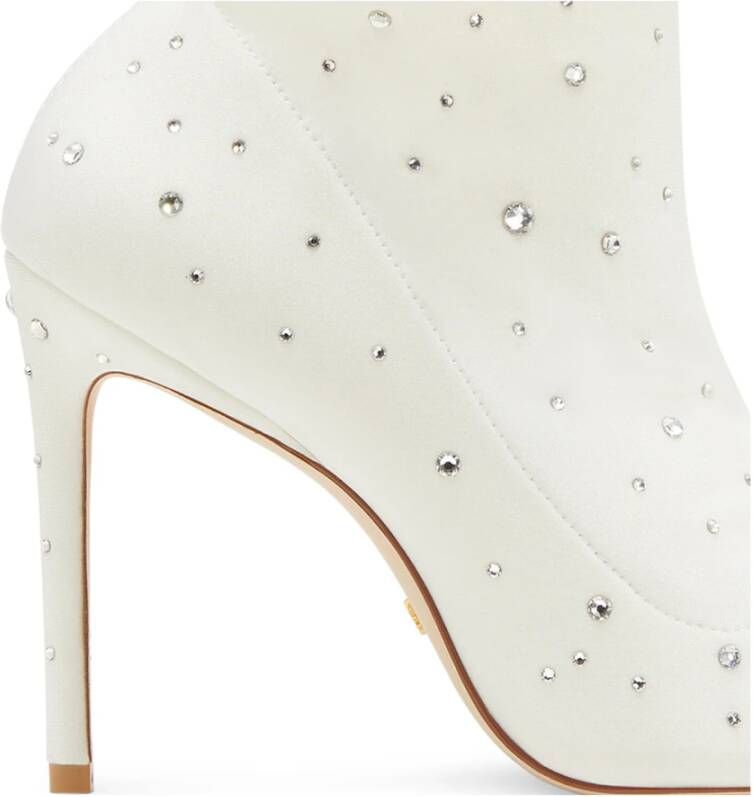 Stuart Weitzman Stuart Cosmic 100 Bootie Wit Dames