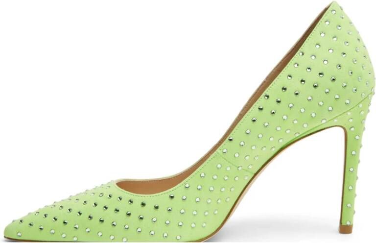 Stuart Weitzman Stuart Shine 100 Pump Groen Dames