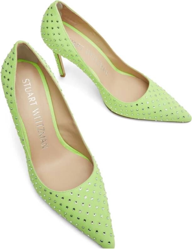 Stuart Weitzman Stuart Shine 100 Pump Groen Dames