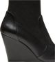 Stuart Weitzman Verhoog je stijl met Wedge 85 Sock Bootie Black Dames - Thumbnail 3