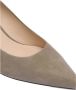 Stuart Weitz Taupe Slip-On Stiletto Hakken - Thumbnail 2