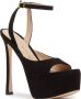 Stuart Weitzman Tia Hollywood Sandalen Zwart Dames - Thumbnail 3