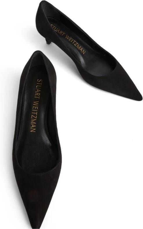 Stuart Weitzman Tijdloze Elegantie met 50mm Hak Black Dames