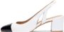 Stuart Weitzman Tijdloze Slingback Pump White Dames - Thumbnail 3