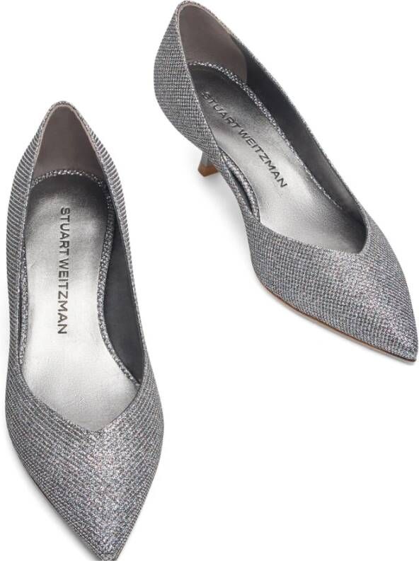 Stuart Weitzman V-Cut Pointed-Toe Pump