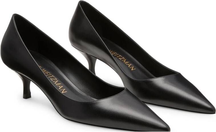 Stuart Weitzman Veelzijdige Kitten Pump Black Dames