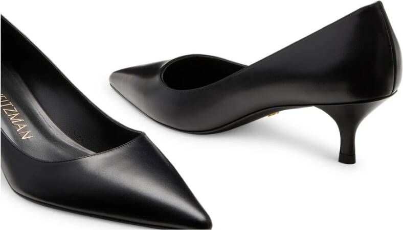 Stuart Weitzman Veelzijdige Kitten Pump Black Dames