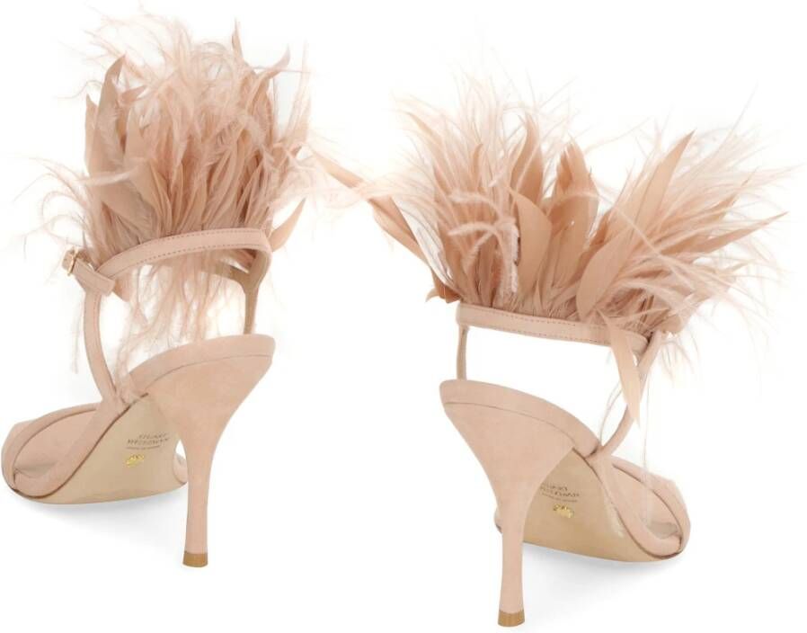 Stuart Weitzman Veren suède stiletto sandalen