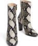 Stuart Weitzman Vida 100 ZIP Bootie Beige Dames - Thumbnail 2