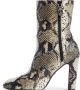 Stuart Weitzman Vida 100 ZIP Bootie Beige Dames - Thumbnail 4