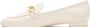 Stuart Weitzman Vierkante Loafer met Metalen Logo Ornament White Dames - Thumbnail 3