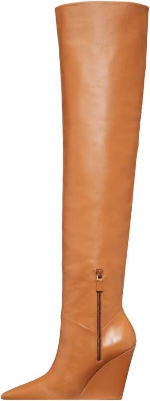 Stuart Weitzman Wedge Boots Bruin Dames