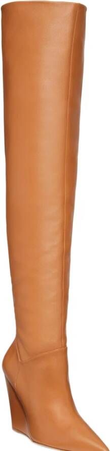 Stuart Weitzman Wedge Boots Bruin Dames