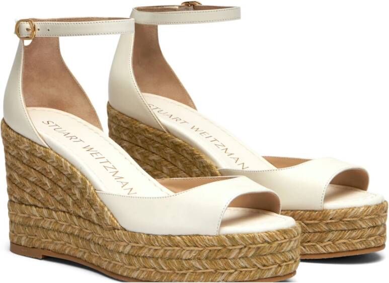 Stuart Weitzman Wedges Beige Dames