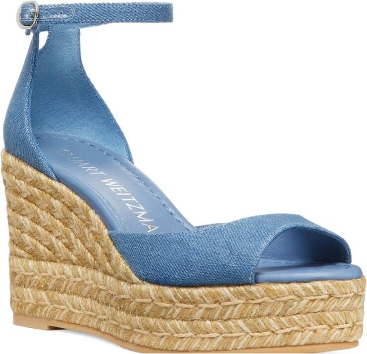 Stuart Weitzman Wedges Blue Dames