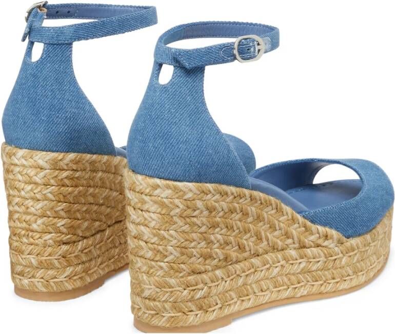 Stuart Weitzman Wedges Blue Dames