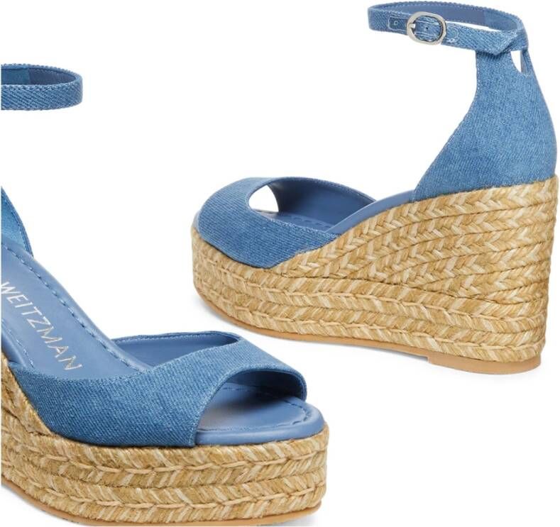 Stuart Weitzman Wedges Blue Dames