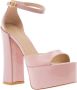 Stuart Weitzman Skyhigh Platform Sandal Beige Dames - Thumbnail 2