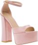 Stuart Weitzman Skyhigh 145 Platform Sandal Beige Dames - Thumbnail 2