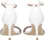 Stuart Weitzman Nudistcurve 75 Highshine Sandal Wit Dames - Thumbnail 2