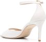 Stuart Weitz Witte Sandalen met Moderne Vierkante Neus - Thumbnail 2