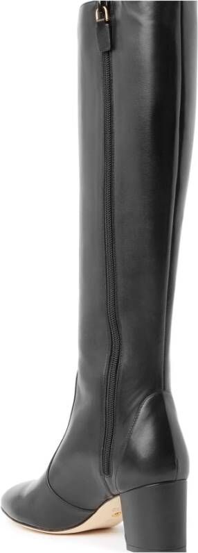 Stuart Weitzman Yuliana 60 kniehoge zip laarzen Zwart Dames