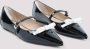 Stuart Weitzman Zwarte Ballerina's Elegante Schoenen Black Dames - Thumbnail 8