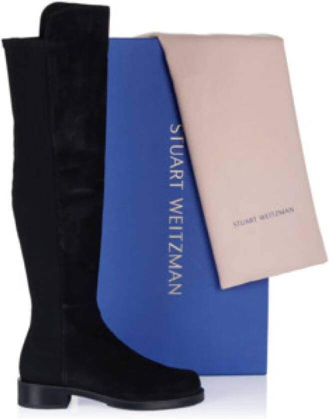 Stuart Weitzman Zwarte Dameslaarzen & Booties
