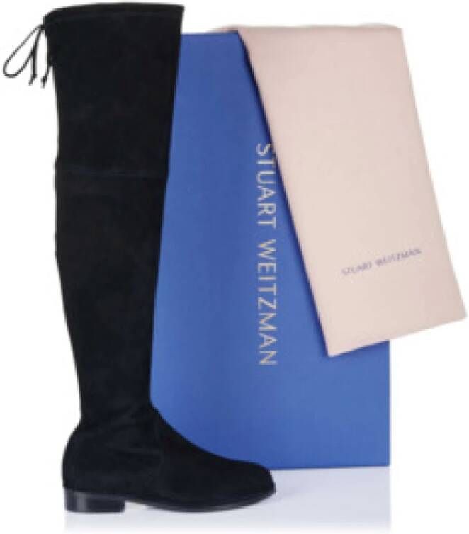 Stuart Weitzman Zwarte Dameslaarzen & Enkellaarsjes