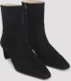 Stuart Weitzman Zwarte enkellaarzen voor vrouwen - Thumbnail 2