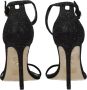 Stuart Weitzman Nudistcurve hakken sandalen Zwart Dames - Thumbnail 2