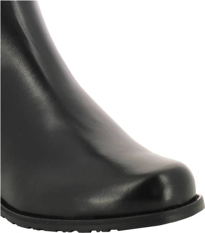 Stuart Weitzman Zwarte leren 5050 laarzen