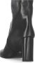 Stuart Weitzman Zwarte Leren Dameslaarzen Ronde Neus - Thumbnail 2