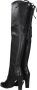Stuart Weitzman Luxe Leren Over-de-Knie Laars Black Dames - Thumbnail 3