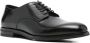 Stuart Weitz Zwarte Leren Veterschoenen Ronde Neus - Thumbnail 2