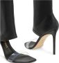 Stuart Weitzman Zwarte nappa lederen frontrow enkellaarzen Zwart Dames - Thumbnail 3