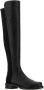 Stuart Weitzman Zwarte Nappa Leren en Stoffen 5050 Laarzen Zwart Dames - Thumbnail 2
